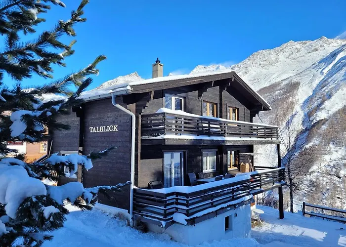 Talblick - Luxurious Penthouse On The 1st Floor! * Saas-Fee